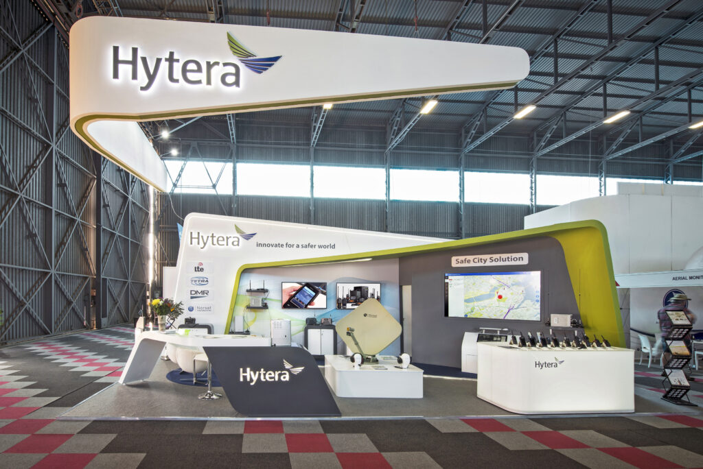1up Exhibition Stand Builder Hytera 2
